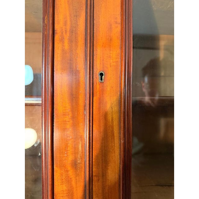 Brown Library Bookcase, France, 1840s For Sale - Image 8 of 9