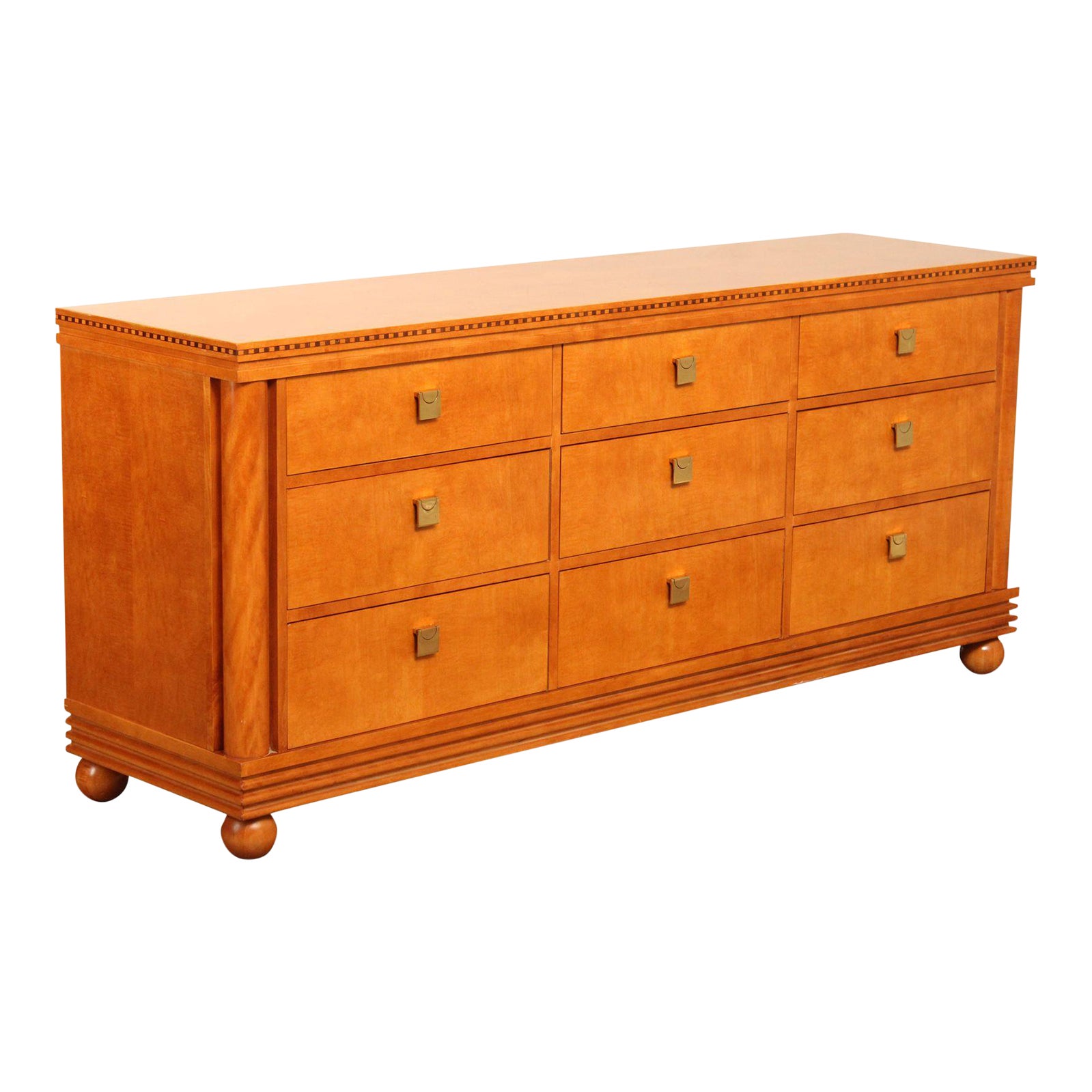 Hickory White 'Genesis' Collection Biedermeier Style Inlaid Satinwood