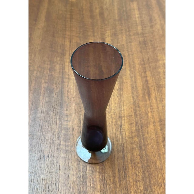 Vintage Glass Vase from Tlt, Japan, 1970s For Sale - Image 4 of 10