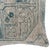 Crafted from an authentic vintage Turkish rug, this one-of-a-kind pillow brings effortless charm and timeless character to...