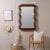 Wood Frances Wavy Wall Mirror For Sale - Image 7 of 7