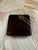 Modern Vintage Tortoiseshell Lucite Trinket Box With Brass Stripe Accent, 1970s Modernist Design For Sale - Image 3 of 6