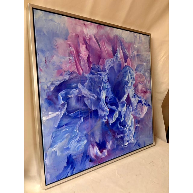 This stunning painting is titled " Dreaming in Blue" and was done by Shelly Gurton, a native of Georgia, born and raised...
