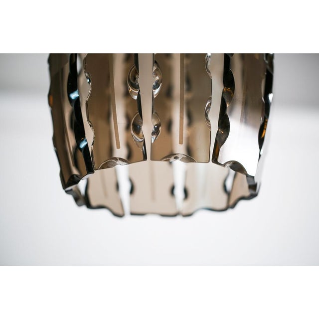 Mid-Century Modern Vintage Italian Murano Glass Pendant Lamp from Veca, - 1970s For Sale - Image 3 of 10