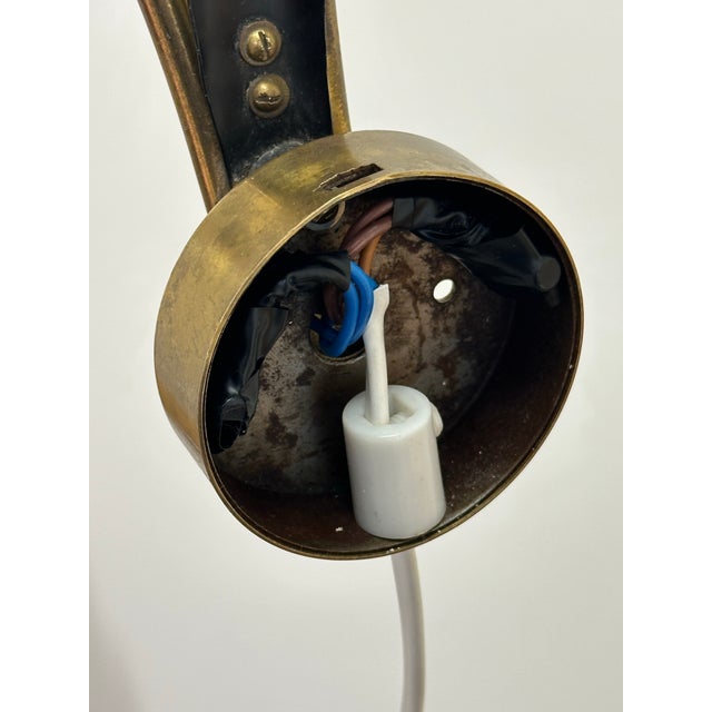 1940s Wall Light by Einar Bäckström, Sweden, Organic Modern For Sale - Image 12 of 12