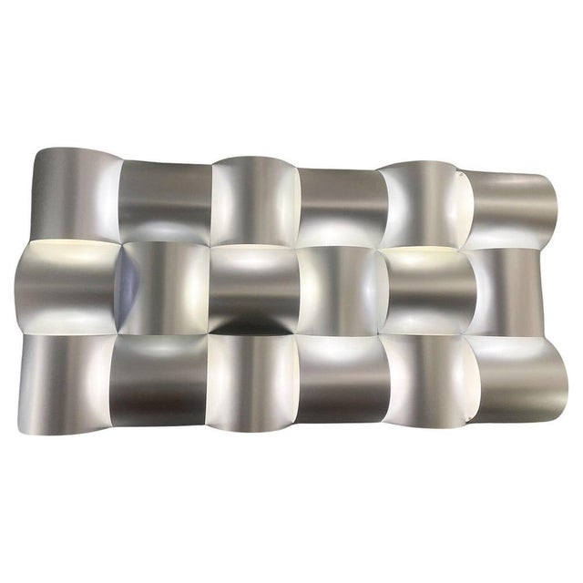 Modular Aluminium Wall Light Panel, Belgium For Sale - Image 6 of 6