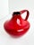 Ceramic Handcrafted Red Studio Ceramic Jug Vase by Elly & Wilhelm Kuch, Germany, 1960s For Sale - Image 7 of 11