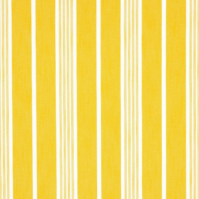 Not Yet Made - Made To Order Sample - Schumacher Hampton Stripe Indoor/Outdoor Fabric, Canary For Sale - Image 5 of 5