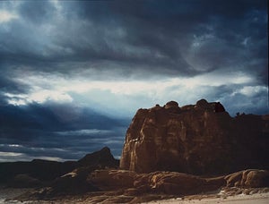 Neil Folberg, Jebel Zakuf, Sinai Vintage Color Photo Israeli Signed Cibachrome Photograph, 1982
