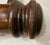 Huge Vintage Handmade Carved Turned Wooden Solid Wood Judge Auction Gavel Large For Sale - Image 9 of 11