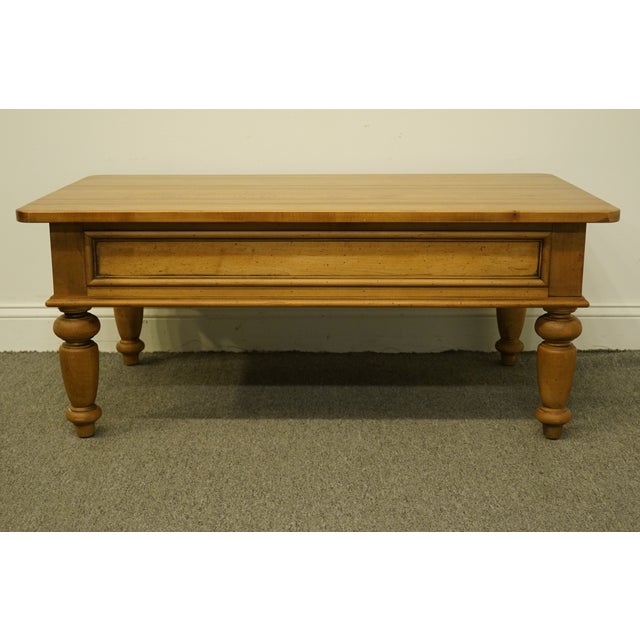 20th Century Traditional Ethan Allen New Country Collection Coffee ...