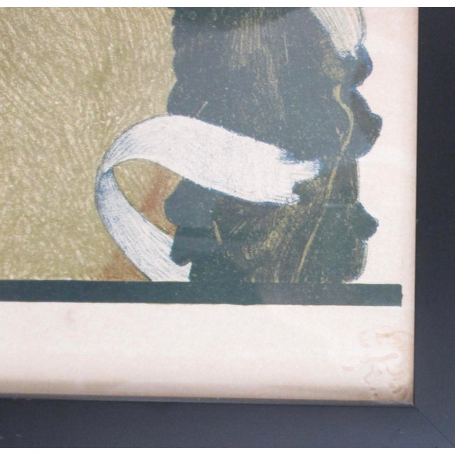 Bellery-Desfontaines Paris "The Enigma" Lithograph 1898 For Sale - Image 4 of 6