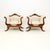 A stunning and very impressive pair of large antique Regency style armchairs. They were made in England, we would date...