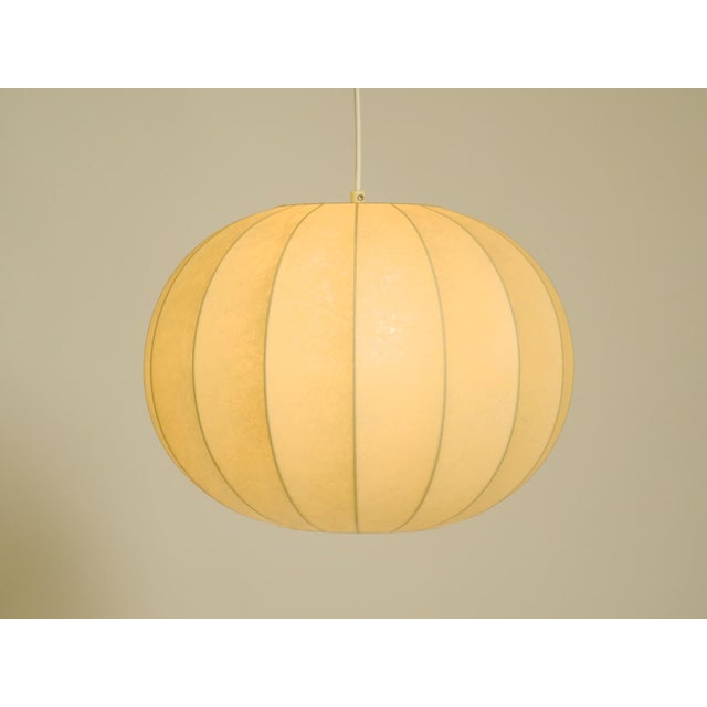 1960s Small Cocoon Pendant Lamp, 1960s For Sale - Image 5 of 14