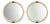 Venetian Torciglione Murano Glass Wall Mirrors with Gold Leaf Detailing by Simoeng, Set of 2 For Sale