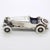 Vintage Italian Handmade Genuine Sterling Silver 925 Mercedes SSKL Classic Car Figurine, 1980s For Sale - Image 3 of 16