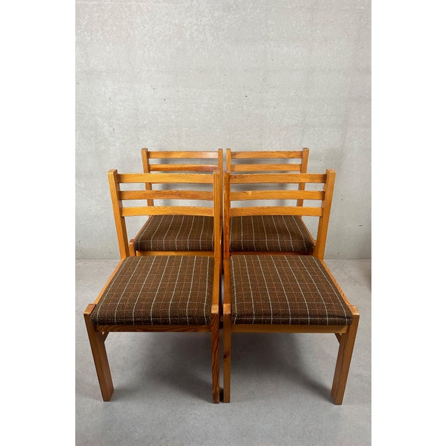 Vintage Dining Room Chairs, Set of 4 For Sale - Image 11 of 11