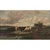 Beaux-Arts Antique Oil Painting on Canvas by Henri Dupont (1890-1961) 'Grazing Cattle' For Sale - Image 3 of 18