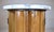 Neoclassical Style Fluted Column Cabinet Table Marble Top For Sale In Philadelphia - Image 6 of 11