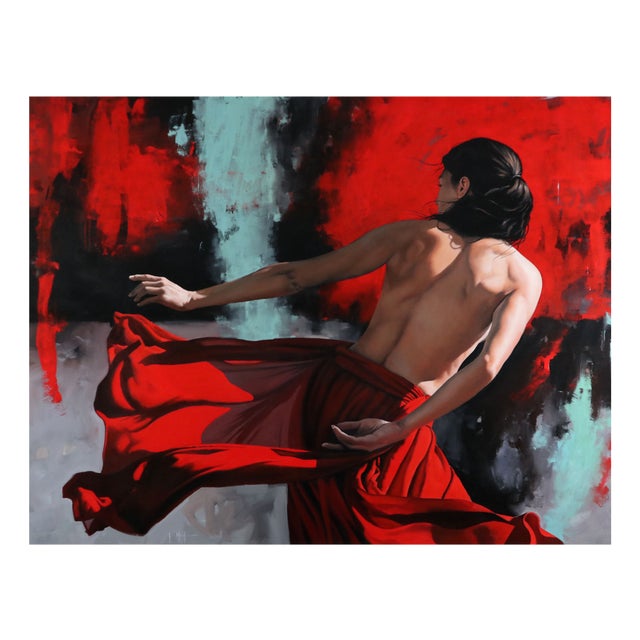 Filippo Manfroni, I'll Be There 1, Oil on Canvas For Sale