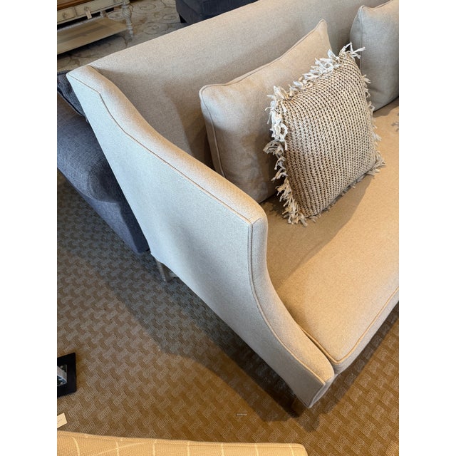 Dennis & Leen Gainsborough Sofa With Interlocking X-Stretcher Base For Sale - Image 10 of 11