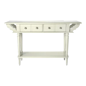 Talia Console Table, White