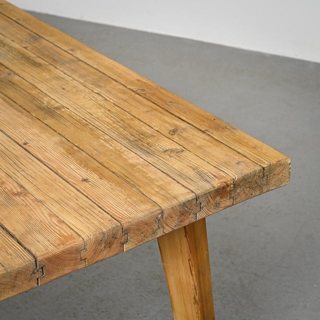 Dining Table attributed to Christian Durupt, 1970s For Sale - Image 6 of 15