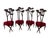 Christopher Guy Christopher Guy Le Jardin Carved Floral Mahogany Dining Chairs, Set of 4 For Sale - Image 4 of 18