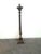Gothic Antique 19 Century Tall Gothic-Style / Religious French Altar Candlestick For Sale - Image 3 of 12