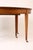 Antique Extendable Walnut Dining Table on Brass Castors, 1860 For Sale - Image 10 of 12