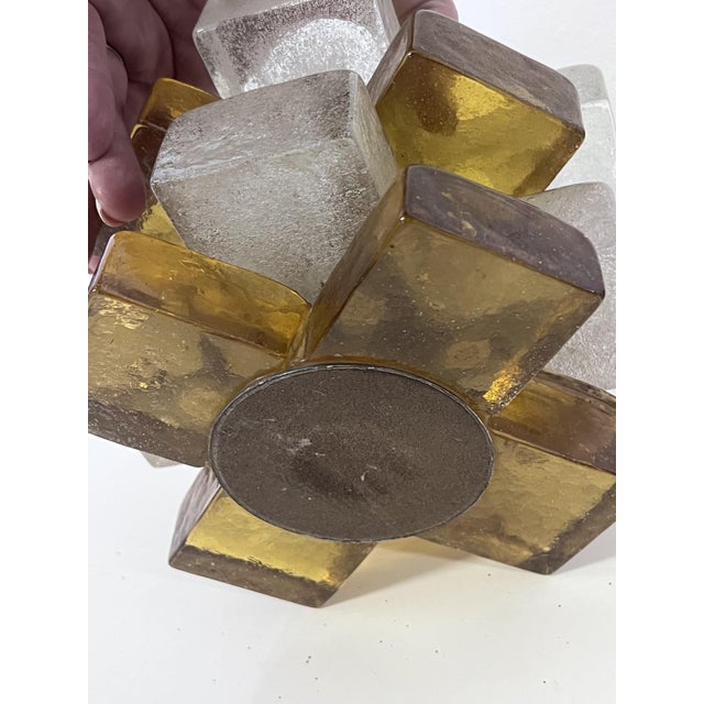 Poliarte Glass Table Lamp by Albano Poli for Poliarte, 1970s For Sale - Image 4 of 7