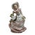 Vintage Hand-Painted Porcelain Victorian Lady Figurine For Sale