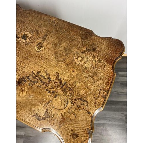 Vintage French Louis XVI Style Carved Oak Sideboard For Sale - Image 11 of 18