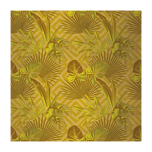 Jungle Dream Fabric Wallcovering by Chiara Mennini for Midsummer-Milano For Sale