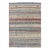 Mid 20th Century Colorful Vintage Turkish Kilim Rug With Horizontal Stripes and Tribal Designs For Sale