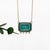 A beautiful pendant with a classic design that showcases this beautiful 15x10mm Emerald with attached chain! Perfect for...