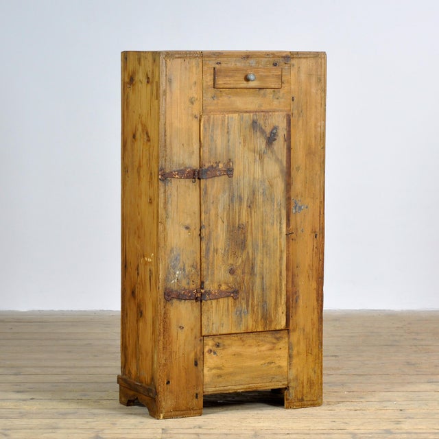 Vintage Rustic Pine Cabinet, 1920 For Sale - Image 12 of 12