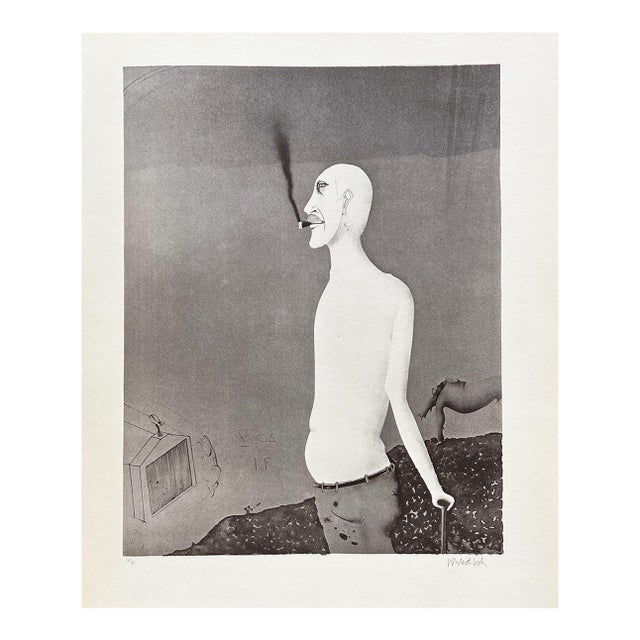 Paul Wunderlich 45 Avec Anton Voiture Et Embonpoint For Sale