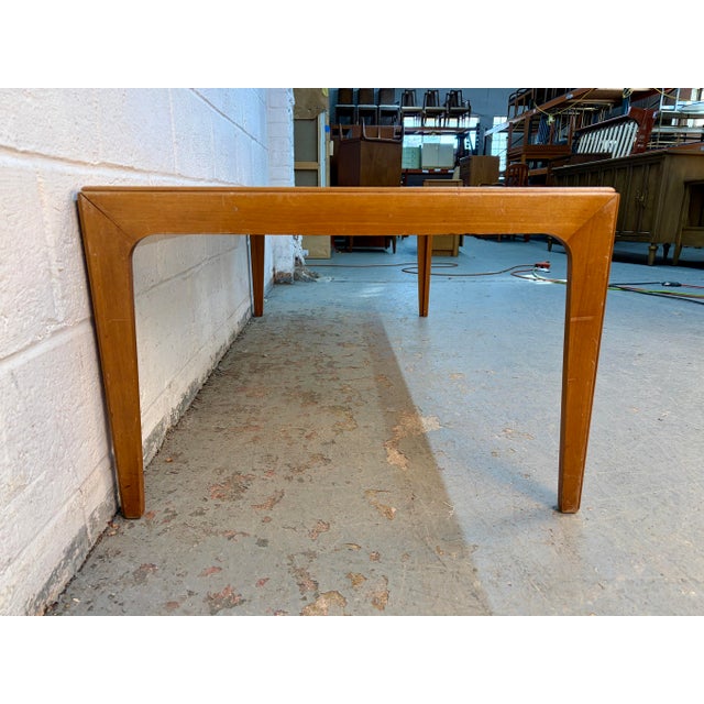 Mid 20th Century Rectangular Smoked Glass Coffee Table For Sale - Image 9 of 13