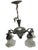 Vintage Art Nouveau Chandelier, Poland, 1970s For Sale - Image 3 of 12