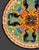 Late 20th Century Mexican Talavera Pottery Colorful Wall Hanging Platter Serving Tray Table Top Display Marked For Sale - Image 5 of 9