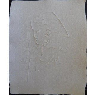 Jean Cocteau, Profil au poisson, Etching For Sale