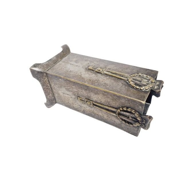 Art Deco Napkin Holder from Argentor, Hungary, 1900s For Sale - Image 10 of 11