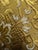 1960s Embroidered Style Very Rare, Gold, Rich, Classy, Luxurious Fabric, Great for Upholstery, Drape and Bed Spread For Sale - Image 5 of 6