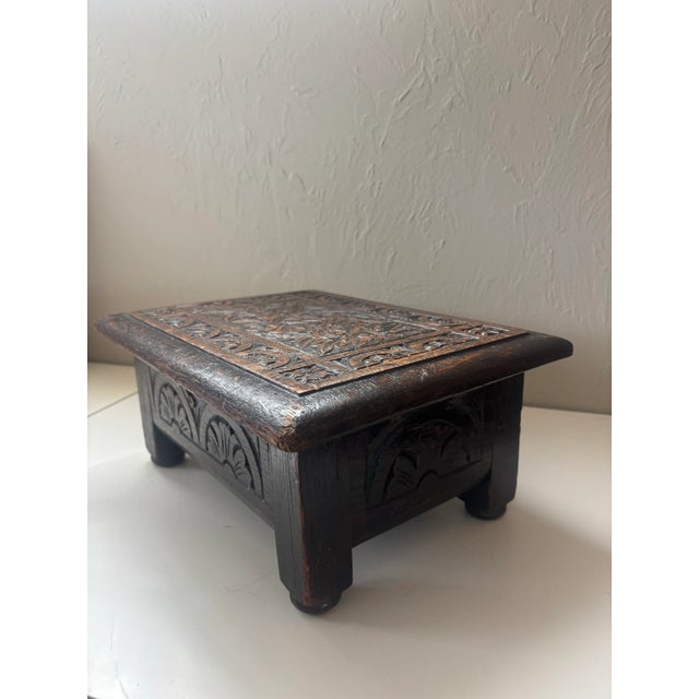 A charming survival from the 18th century, this English oak box carries with it the quiet dignity of age and use. Crafted...