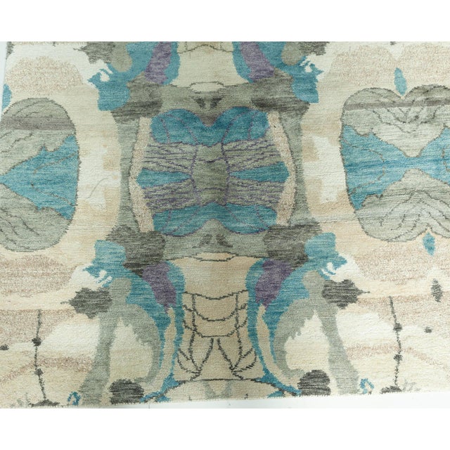 Eskayel Dynasty Modern Handmade Wool Rug for Doris Leslie Blau For Sale In New York - Image 6 of 8