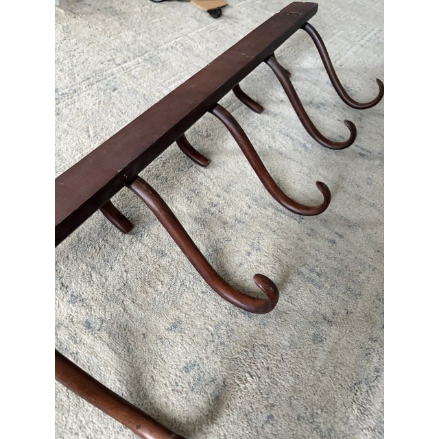 Early 20th Century Thonet Bentwood Coat or Hat Rack For Sale - Image 9 of 10