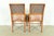 Robsjohn-Gibbings Style Mid-Century Modern Walnut and Cane Dining Chairs by Henredon, Set of Four For Sale - Image 12 of 13