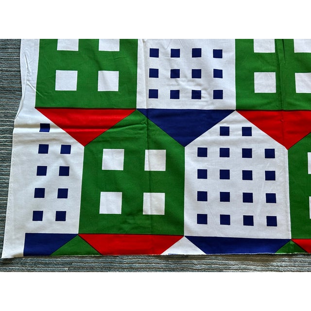 Vintage Marimekko Fabric Textile Panel For Sale - Image 11 of 12