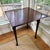 Brown Vintage Queen Anne Dropleaf Corner Table For Sale - Image 8 of 9
